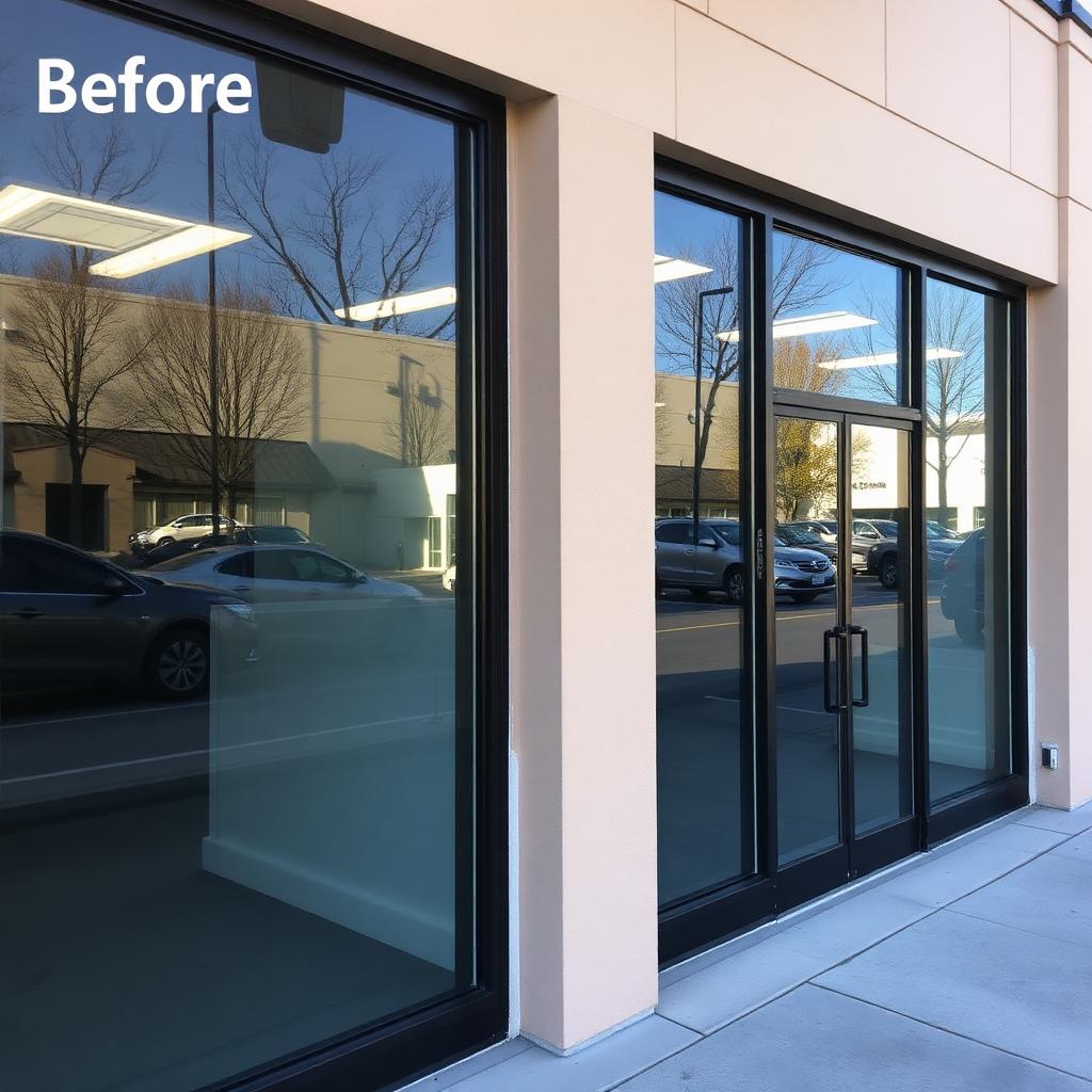 Storefront Window Detail After